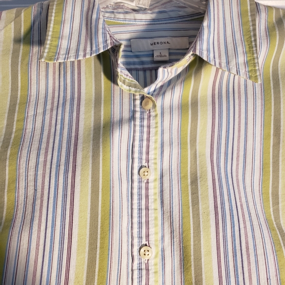 Merona Button Down Long Sleeve Shirt - Picture 3 of 7